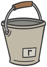 An empty bucket