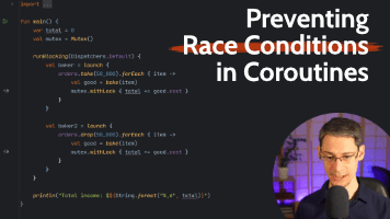 Race Conditions<br />in Coroutines