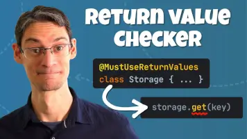 Gotta use that returned value?